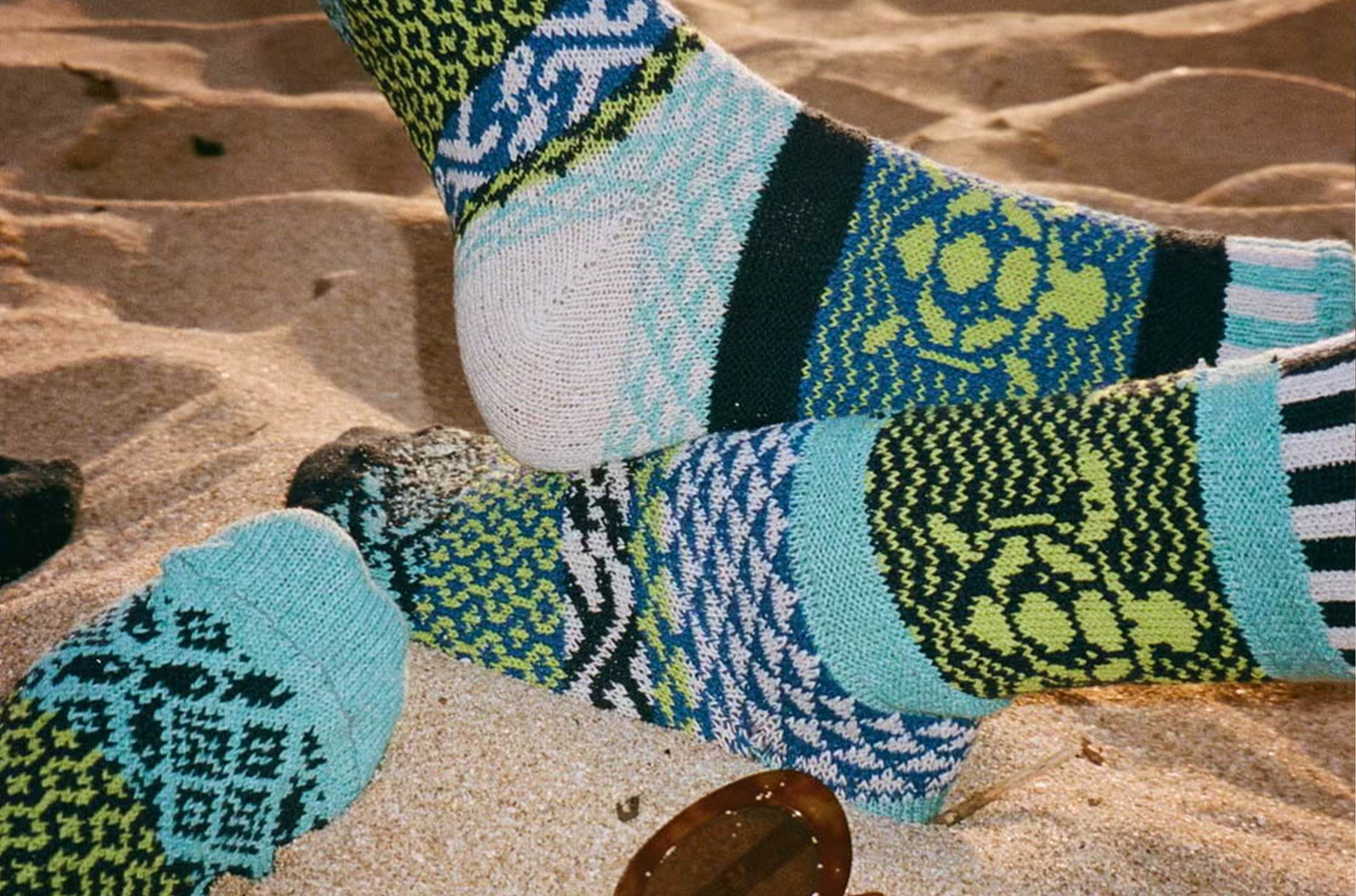 Ocean Turtle Crew Socks