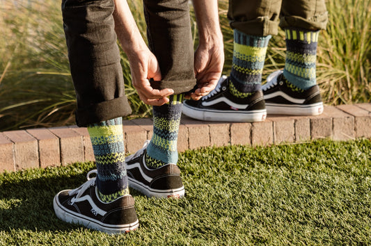 Lemongrass Crew Socks